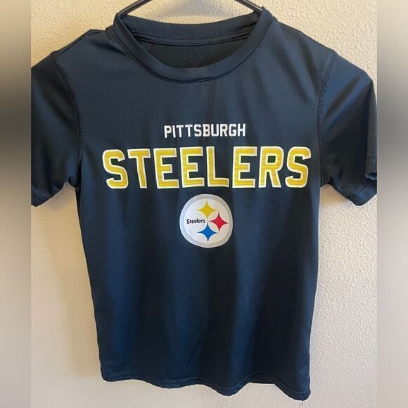Little boys Pittsburgh Steelers athletic material t shirt EUC - Picture 1 of 4